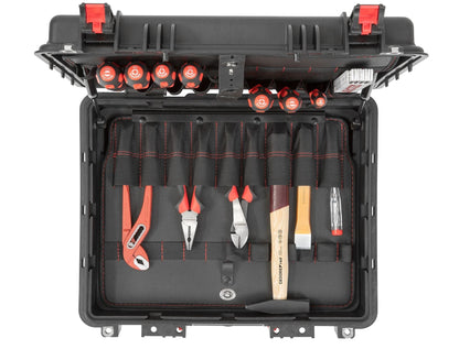 GEDORE red R21652101 - Maleta de herramientas MASTER XL con surtido de 101 herramientas (3301639) - Ferrotecnia