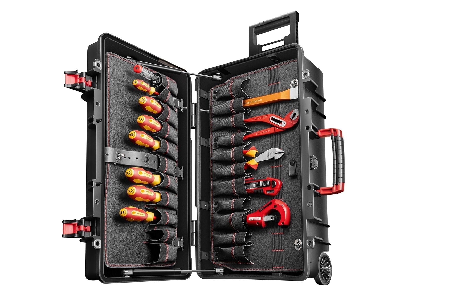 GEDORE red R21902072 - Maleta tipo trolley con surtido de herramientas FONTANERO (3301644) - Ferrotecnia