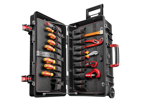 GEDORE red R21902072 - Maleta tipo trolley con surtido de herramientas FONTANERO (3301644) - Ferrotecnia