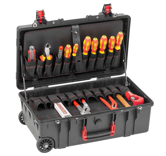 GEDORE red R21902072 - Maleta tipo trolley con surtido de herramientas FONTANERO (3301644) - Ferrotecnia