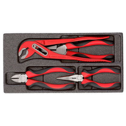 GEDORE red R22150018 - Juego de alicates, módulo CT 2/6, 4 piezas (3301717) - Ferrotecnia