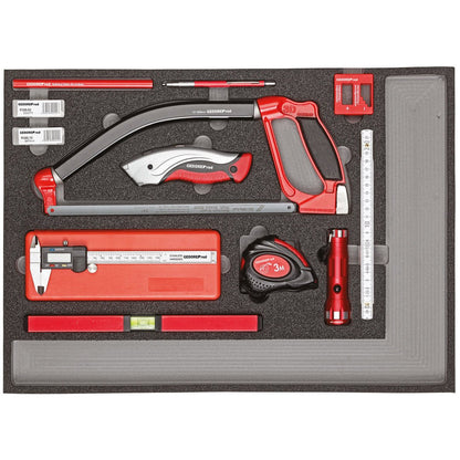 GEDORE red R22350004 - Juego de herramientas de medición y corte 1/1 módulo CT (3301685) - Ferrotecnia