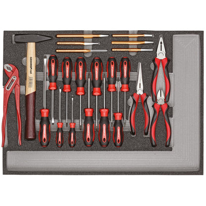 GEDORE red R22350005 - Juego de herramientas BASIC, módulo CT 1/1 (3301686) - Ferrotecnia