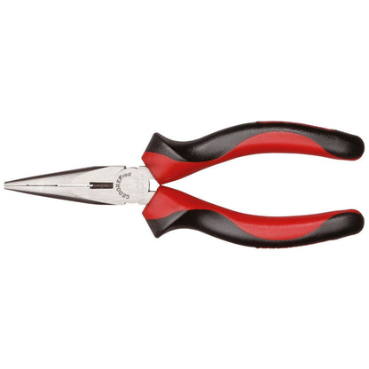 GEDORE red R28502160 - Alicate de boca semiredonda, modelo recto, L=160 mm, mango de 2 componentes (3301131) - Ferrotecnia