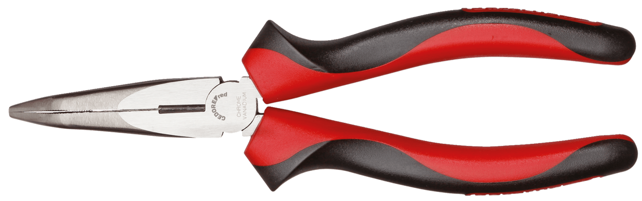 GEDORE red R28512200 - Alicate de boca semiredonda, con ángulo de 45°, L=200 mm (3301136) - Ferrotecnia