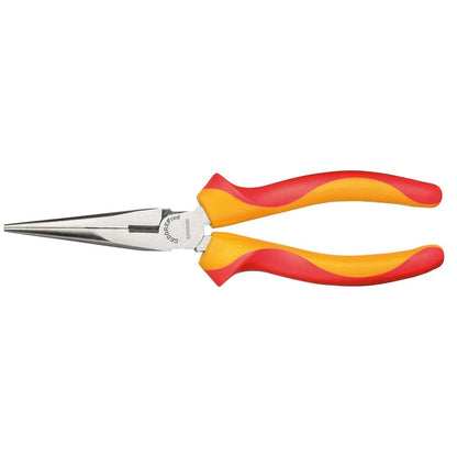 GEDORE red R29500200 - Alicate de boca semiredonda VDE L=200 mm, mango de 2 componentes (3301411) - Ferrotecnia
