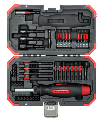 GEDORE red R33003043 - Juego de puntas de torsión, 43 piezas (3304902) - Ferrotecnia