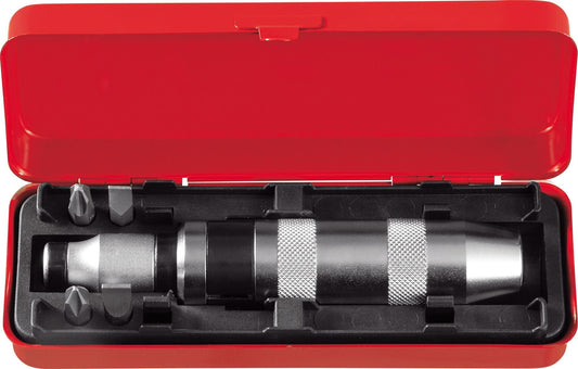 GEDORE red R38004006 - Destorgolpe 1/2" con juego de 4 Puntas, 6 piezas (3301399) - Ferrotecnia
