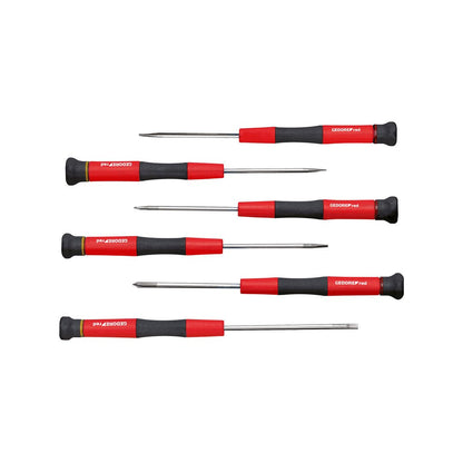 GEDORE red R38005906 - Juego de 6 destornilladores de electrónica PH + Planos (3301351) - Ferrotecnia