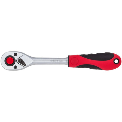 GEDORE red R40000027 - Carraca reversible de 1/4" con mango de 2 componentes (3300158) - Ferrotecnia