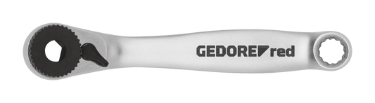 GEDORE red R40150027 - Carraca porta - puntas de 2 componentes 1/4", L=90 mm, ángulo de retorno 5° (3300161) - Ferrotecnia