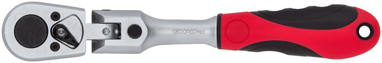 GEDORE red R40170027 - Carraca para puntas articulada de dos componentes, dcha./izqda. 1/4" (3300160) - Ferrotecnia