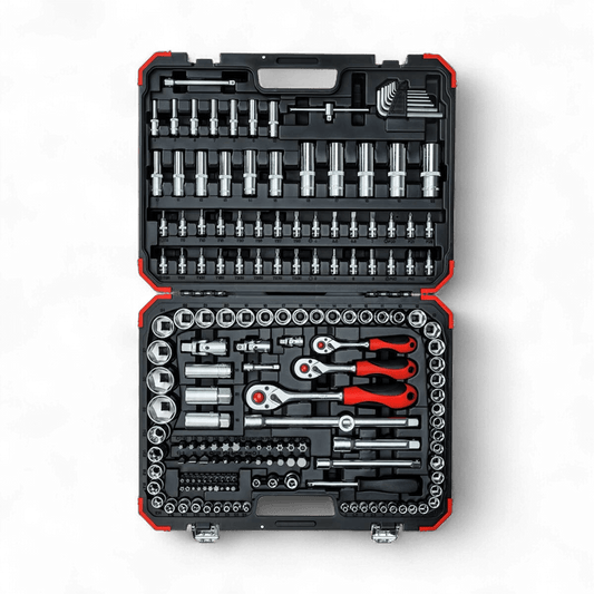 GEDORE red R45603172 - Juego de llaves de vaso 1/4"+3/8"+1/2", 172 piezas - Ferrotecnia