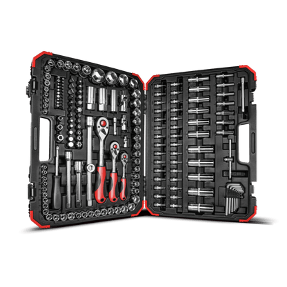 GEDORE red R45603172 - Juego de llaves de vaso 1/4"+3/8"+1/2", 172 piezas - Ferrotecnia