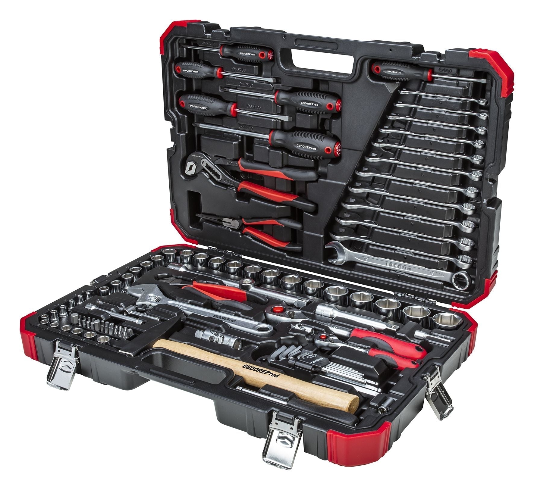GEDORE red R46003100 - Maleta de herramientas con surtido de 100 herramientas (3300063) - Ferrotecnia