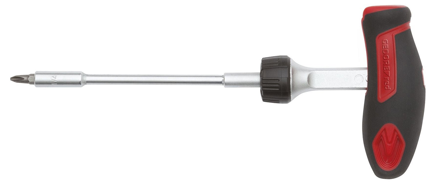 GEDORE red R49005037 - Juego de herramientas con carraca en T 1/4", 37 piezas (3300025) - Ferrotecnia