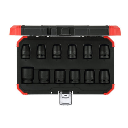 GEDORE red R63003012 - Juego de 12 vasos de impacto de 1/2" (3300574) - Ferrotecnia