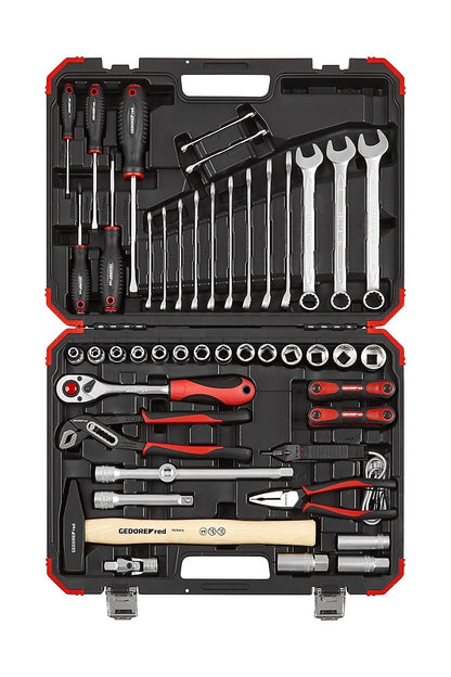 GEDORE red R69003061 - Juego de llaves de vaso 1/2" 61 piezas Auto - Universal (3300370) - Ferrotecnia