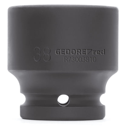 GEDORE red R73002209 - Vaso de impacto 3/4", hexagonal, 22 mm L=50 mm (3300593) - Ferrotecnia