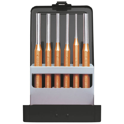 GEDORE red R90200006 - Juego de botadores cilíndricos, 6 piezas (3300823) - Ferrotecnia