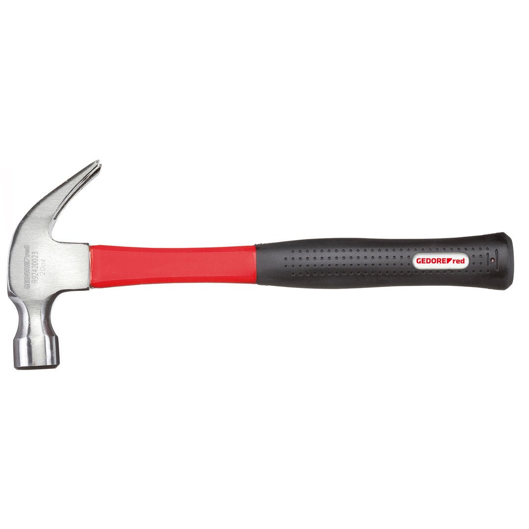 GEDORE red R92420023 - Martillo de orejas, tipo americano 570 g fibra de vidrio (3300782) - Ferrotecnia