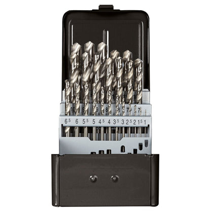 GEDORE red R93510025 - Juego de brocas helicoidales Ø 1 - 13 mm 0,5 mm incremento 25 piezas (3301613) - Ferrotecnia