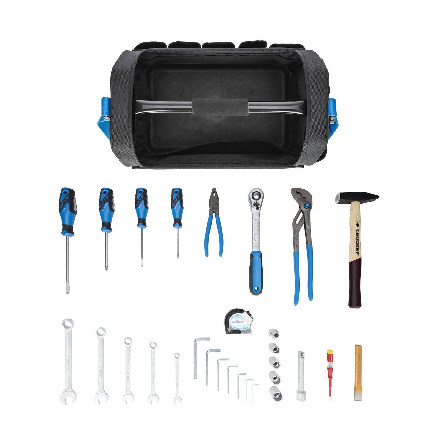 GEDORE S 1072 - 001 - Bolsa con sutido de 29 herramientas - Ferrotecnia