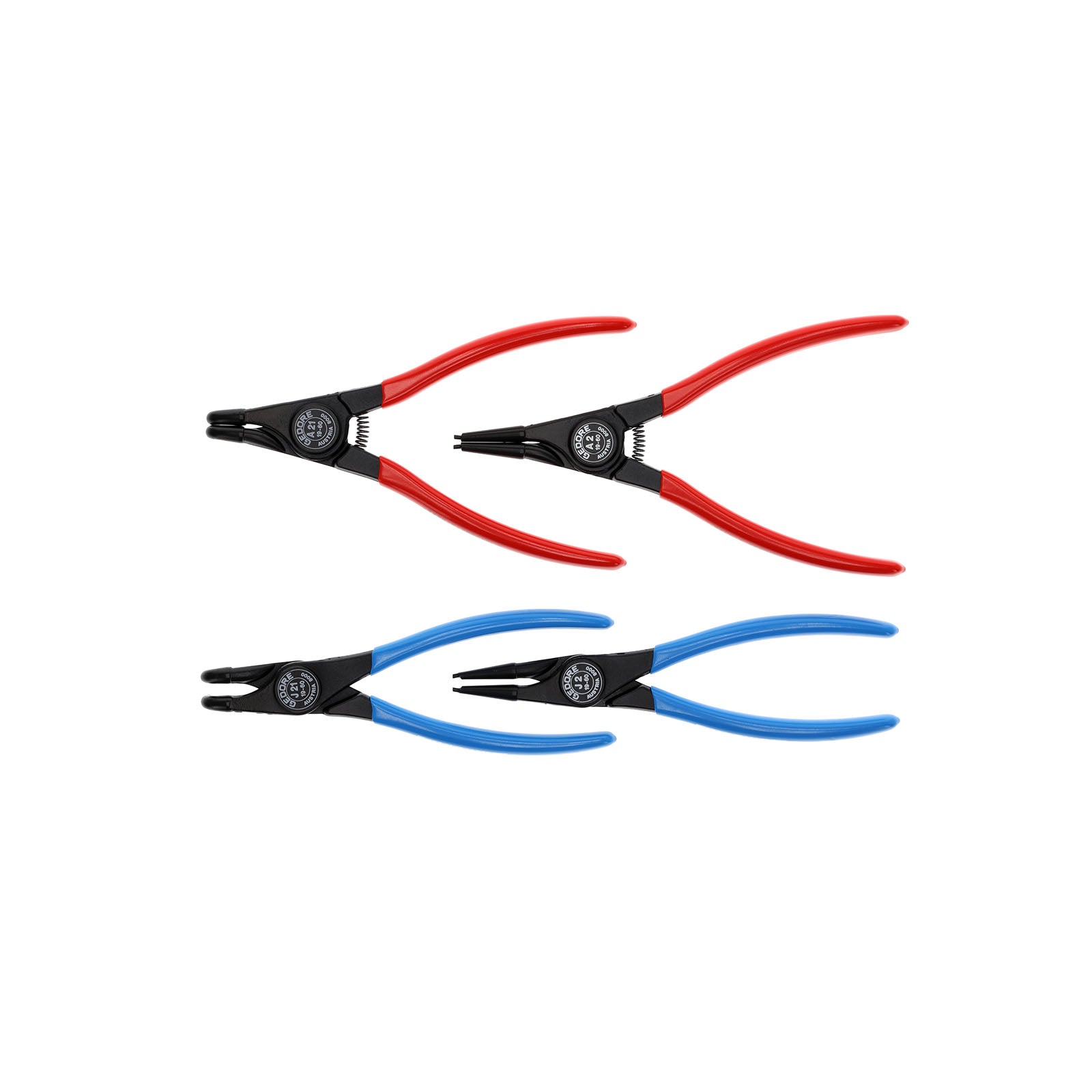 GEDORE S 8000 - Surtido de 4 Alicates Circlip - Ferrotecnia