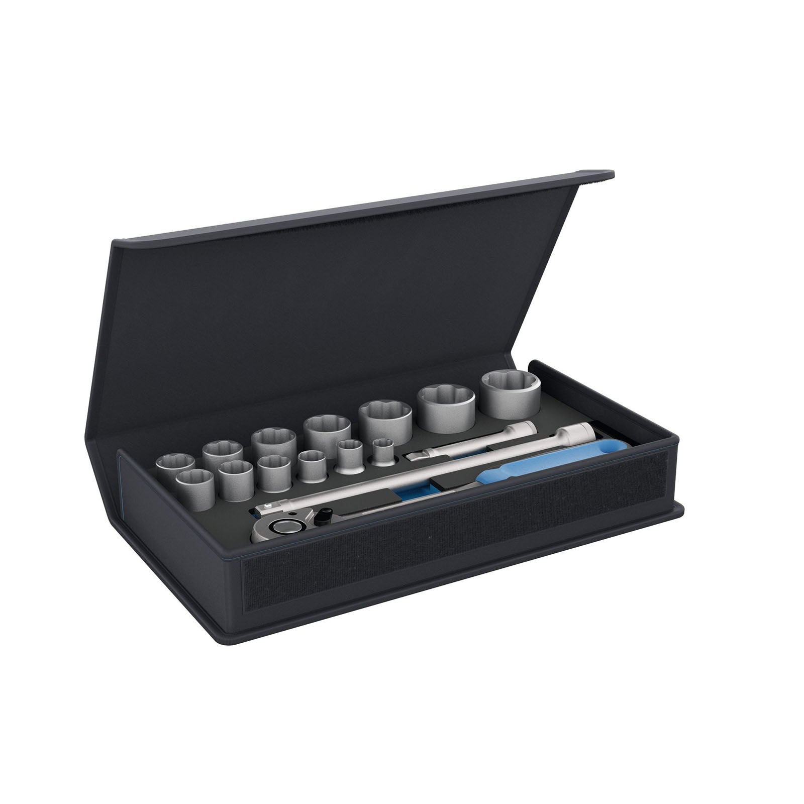 GEDORE TC 19 - MU - 10 - Juego de vasos 1/2" - 15 pzas - Ferrotecnia