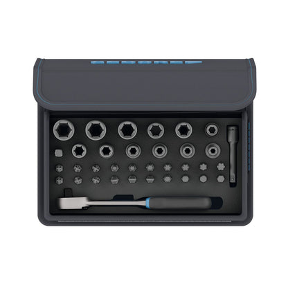 GEDORE TC 666 - MU - 20 - Juego vasos y puntas 1/4" - Ferrotecnia