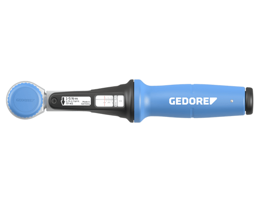 GEDORE TF - K5 - Dinamométrica Torcofix K con cuadradillo de 1/4" y rango: 1 - 5 N.m. - Ferrotecnia
