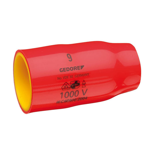 GEDORE VDE 30 - Vasos hexagonales aislados VDE de 3/8" - Ferrotecnia
