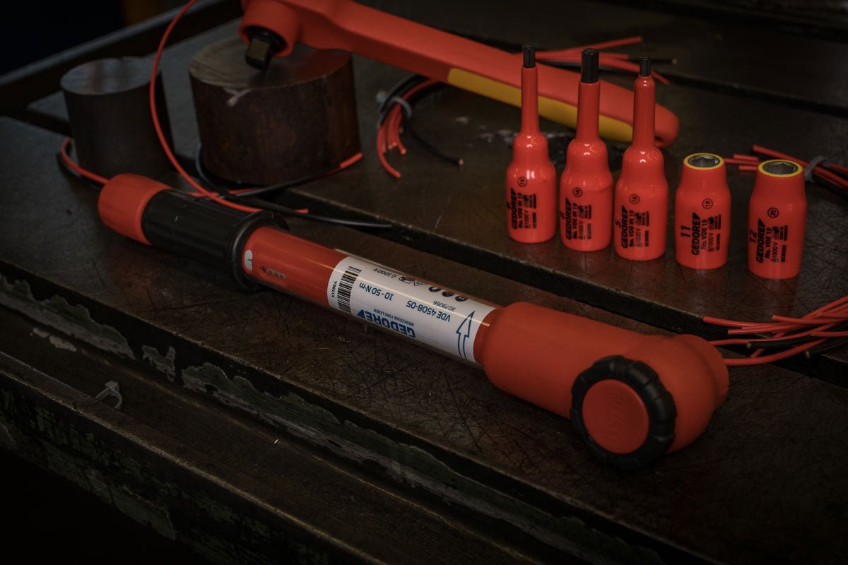 GEDORE VDE 4508 - 05 - Dinamométrica VDE 1/2" 10 - 50 N.m. - Ferrotecnia