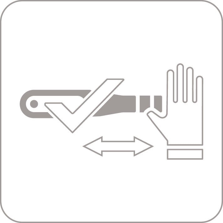 GEDORE VDE 4508 - 05 - Dinamométrica VDE 1/2" 10 - 50 N.m. - Ferrotecnia