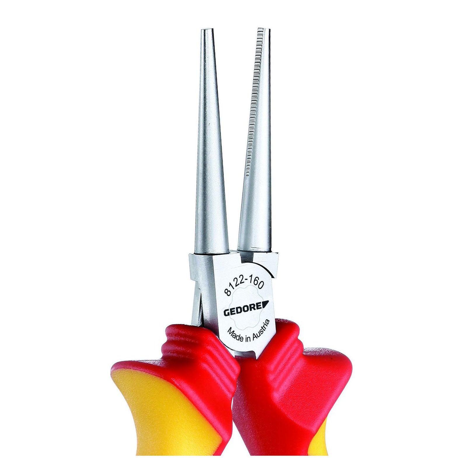 GEDORE VDE 8122 - 160 H - Alicate VDE boca redonda 160 H - Ferrotecnia