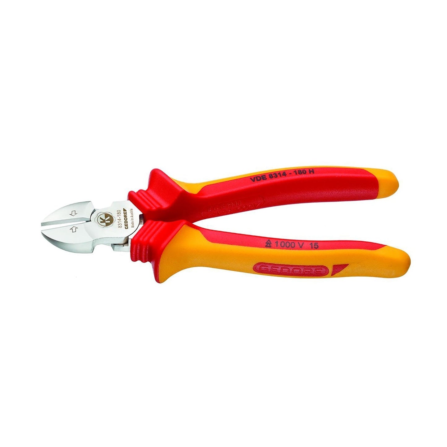 GEDORE VDE 8314 - 180 H - Alicate de corte diagonal VDE - Ferrotecnia