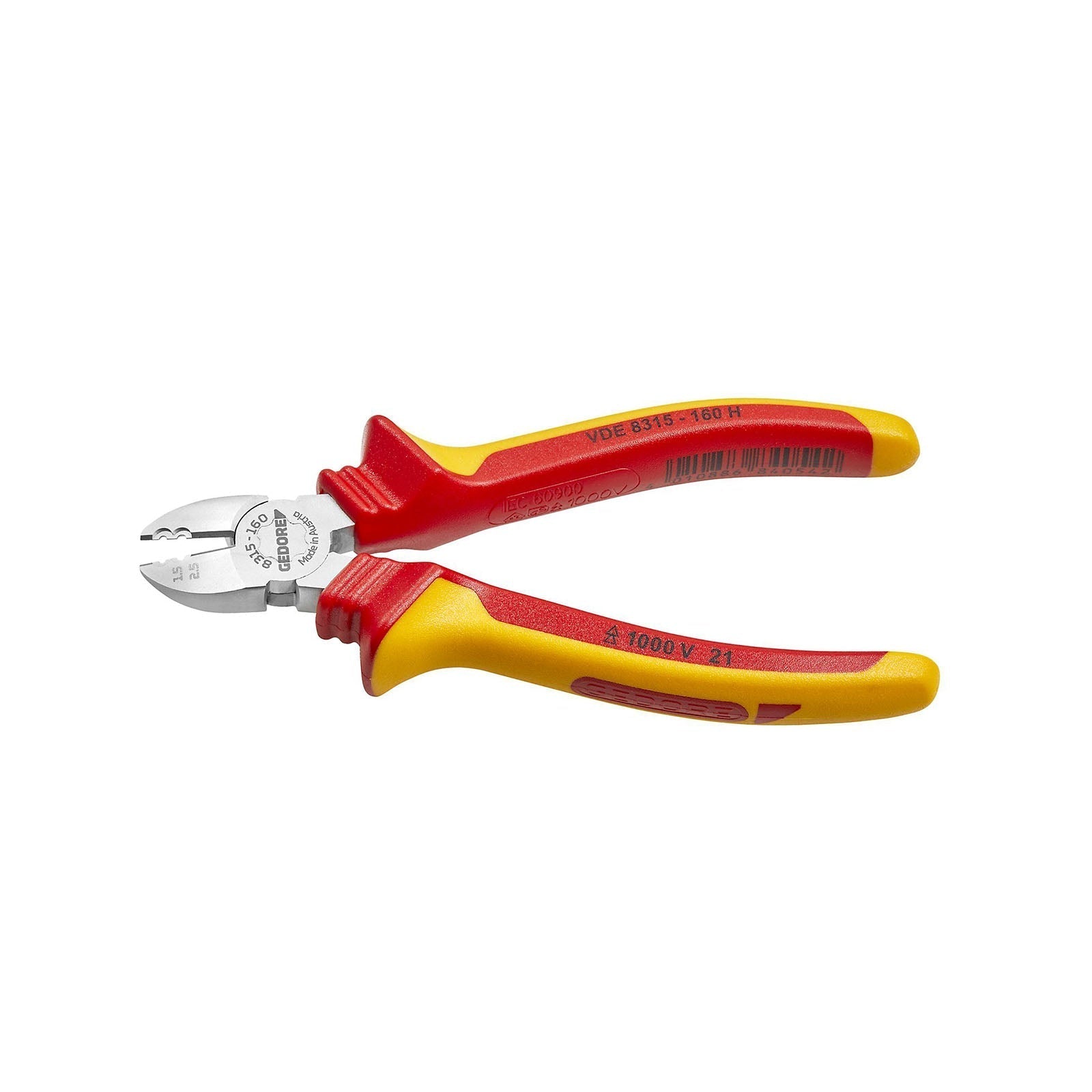 GEDORE VDE 8315 - 160 H - Alic. VDE corte diagonal elec. - Ferrotecnia