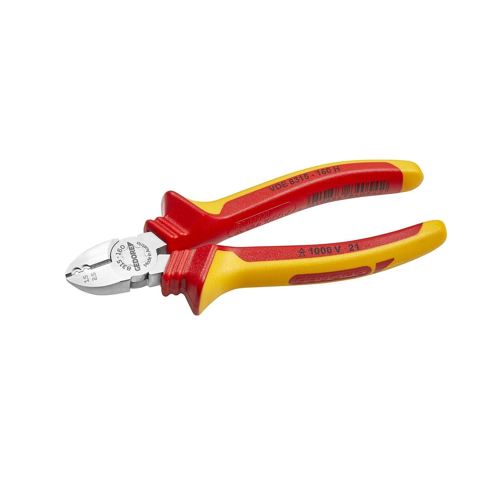 GEDORE VDE 8315 - 160 H - Alic. VDE corte diagonal elec. - Ferrotecnia