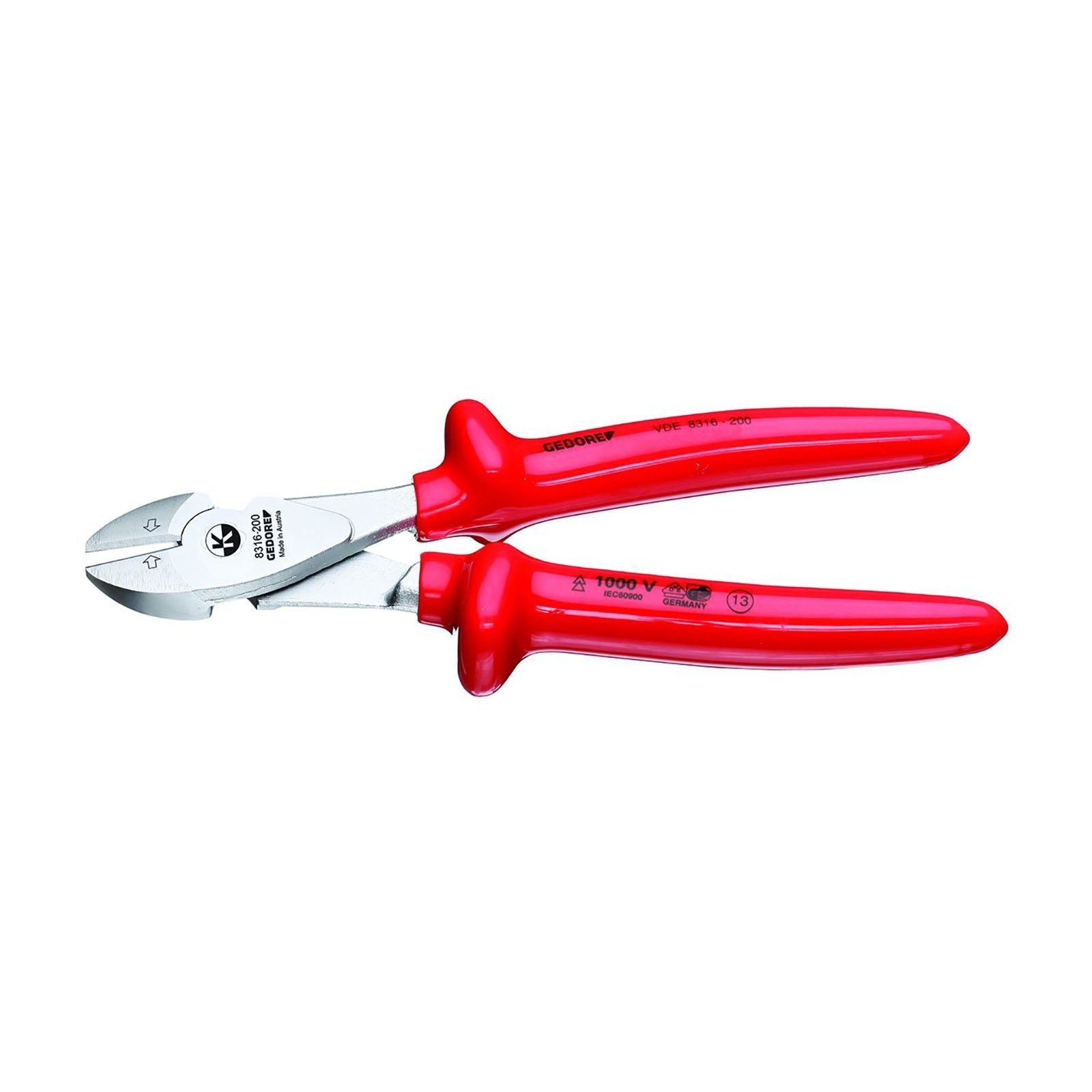 GEDORE VDE 8316 - 180 - Alic. corte diagonal VDE 180mm - Ferrotecnia