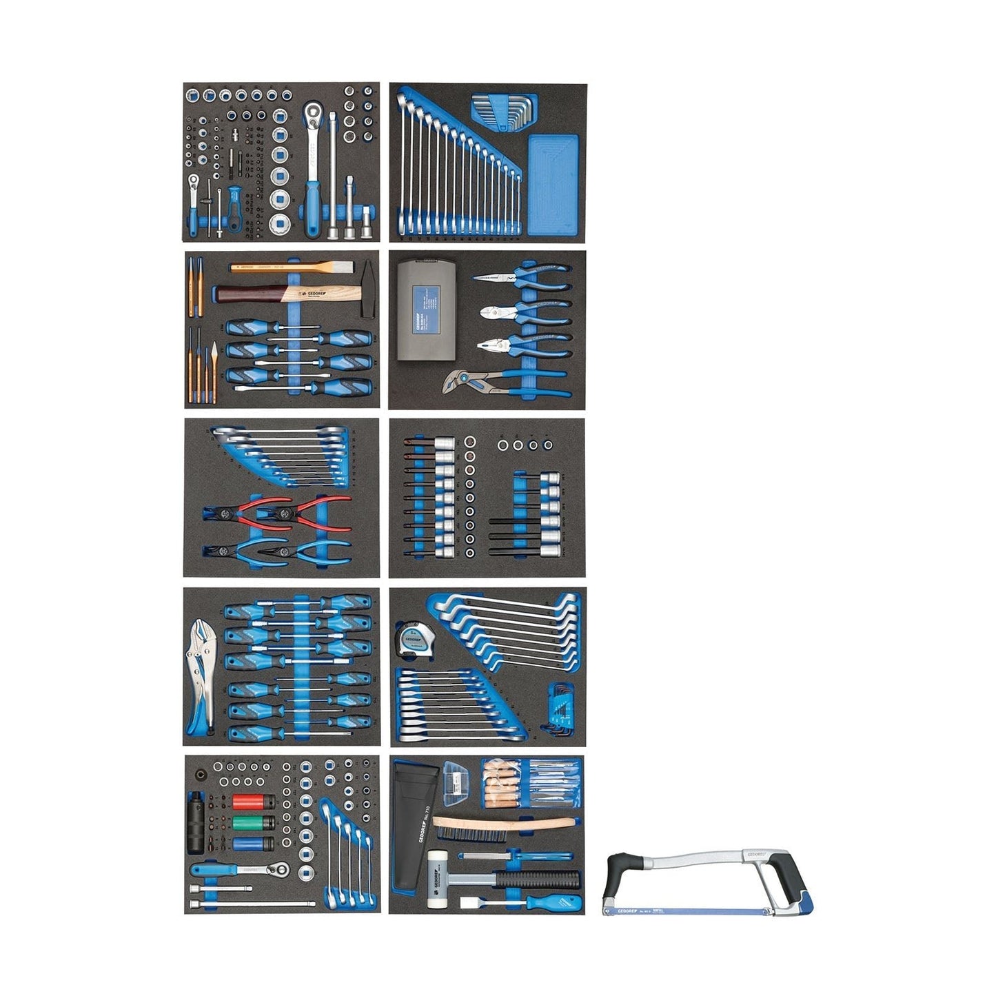 GEDORE WHL - L7 - TS - 308 - Carro + Surtido 308 piezas - Ferrotecnia