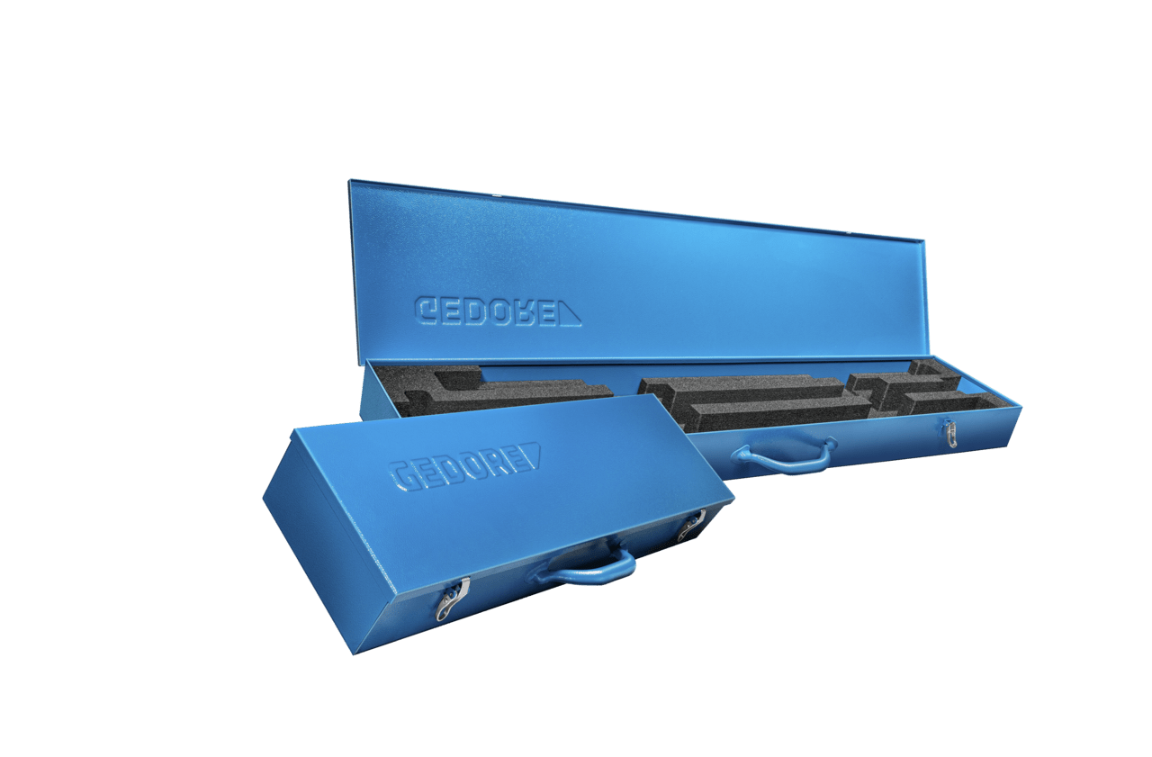 GEDORE WK 8563 - 70 - 71 - Maleta metálica vacía para Dremometer 3/4" - Ferrotecnia