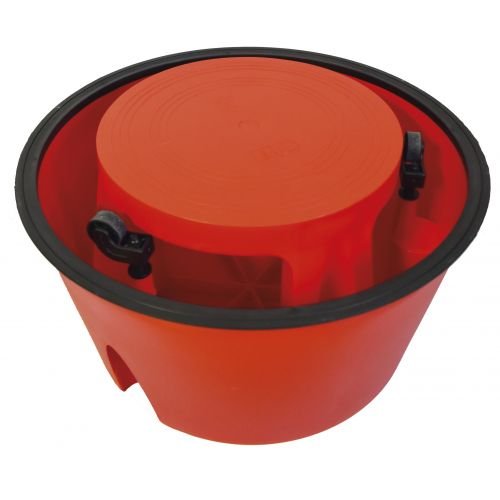 Gierre B0020 - Taburete de plástico con ruedas Rollingstep - Ferrotecnia