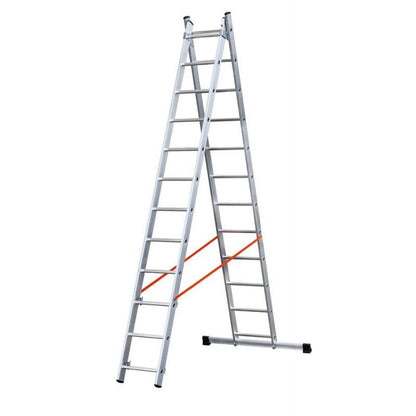 Gierre Escalera combinada de 2 tramos con estabilizador recto Modula - Ferrotecnia