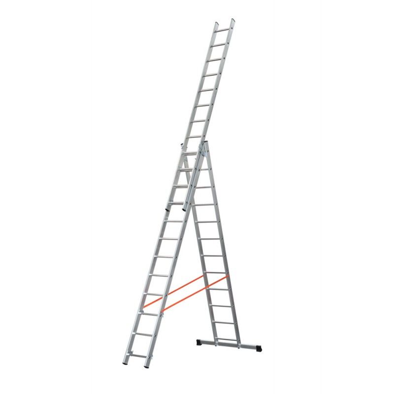 Gierre Escalera combinada de 3 tramos con estabilizador recto Modula - Ferrotecnia