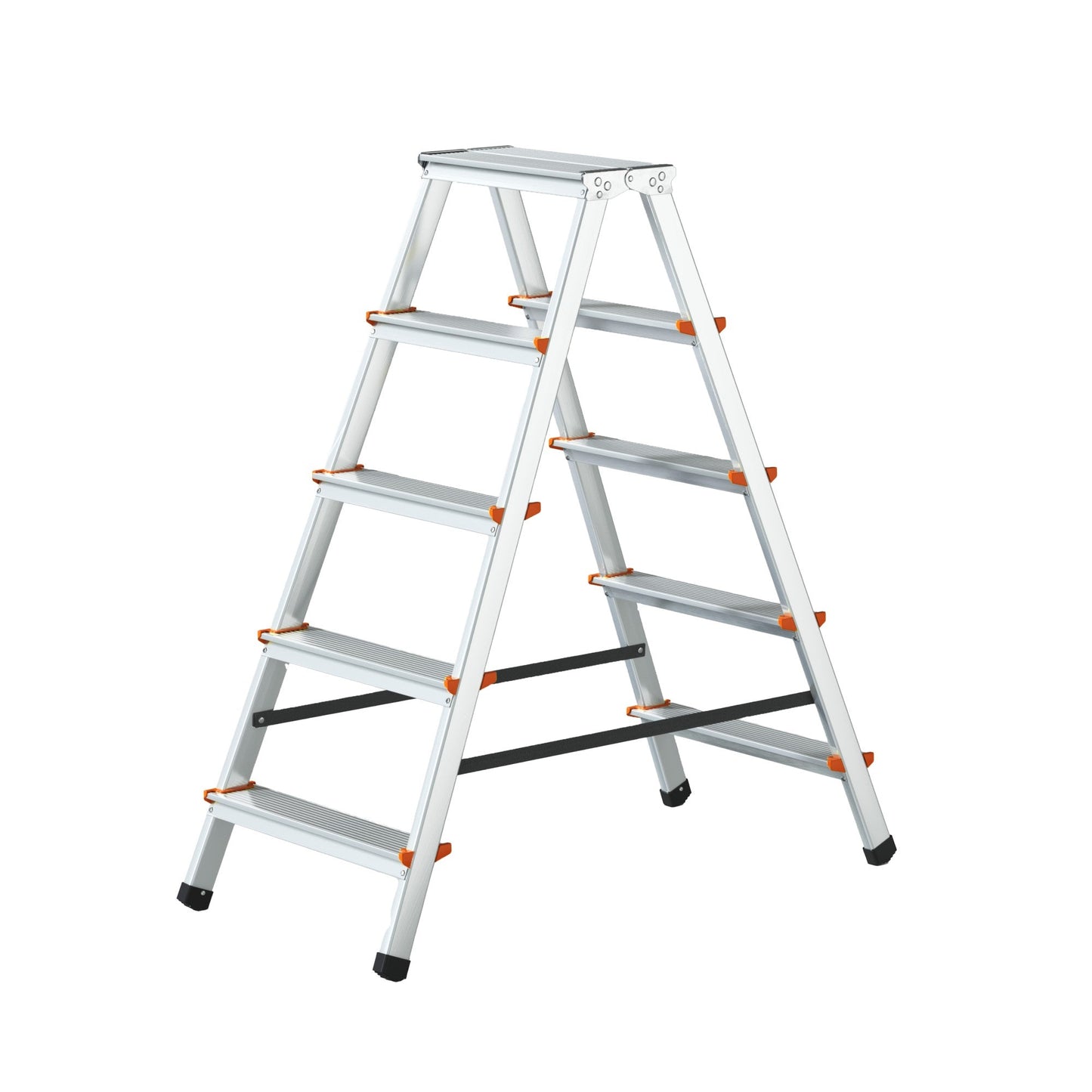 Gierre Escalera de tijera de doble subida de aluminio Stylo - Ferrotecnia