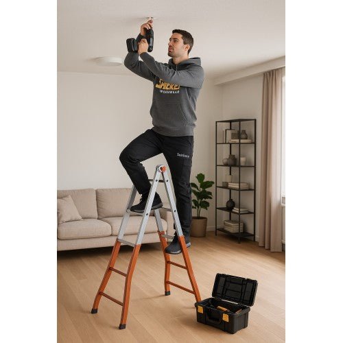 Gierre Escalera multifunción telescópica de acero 125 kg PEPPina - Ferrotecnia