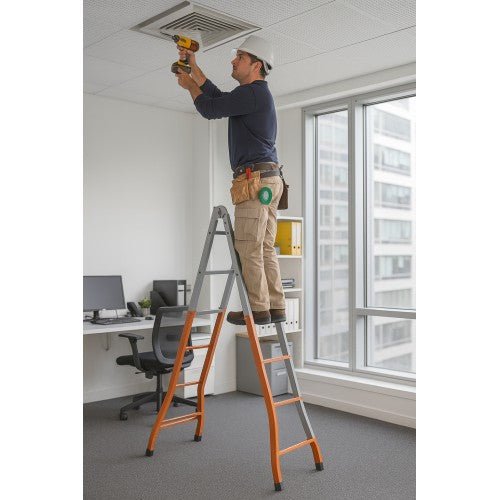 Gierre Escalera multifunción telescópica de acero 125 kg PEPPina - Ferrotecnia