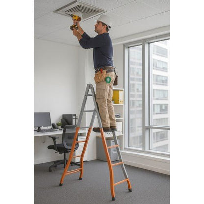 Gierre Escalera multifunción telescópica de acero 125 kg PEPPina - Ferrotecnia