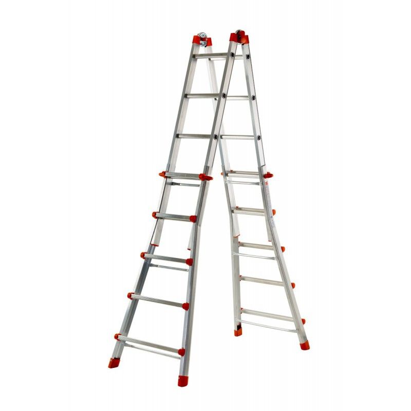 Gierre Escalera multiposición telescópica de aluminio 125 kg PEPPina - Ferrotecnia