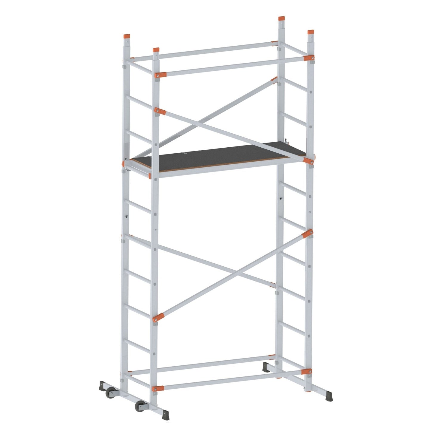 Gierre Aluminum Scaffolding with Fast and Lock 400 Quick Anchoring System